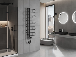 Mexen Kiso elektrický radiátor 1250 x 500 mm, 300 W, černý - W114-1250-500-2300-70