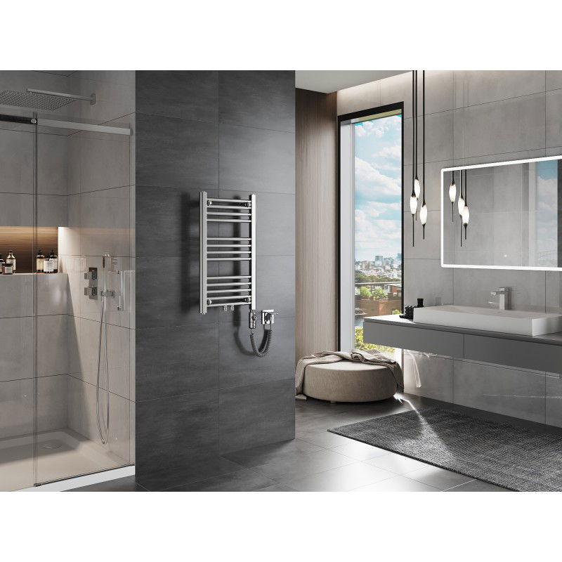 Mexen Mars elektrický radiátor 700 x 400 mm, 300 W, chrom - W110-0700-400-2300-01