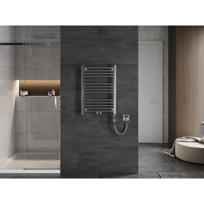 Mexen Mars elektrický radiátor 700 x 500 mm, 300 W, chrom - W110-0700-500-2300-01