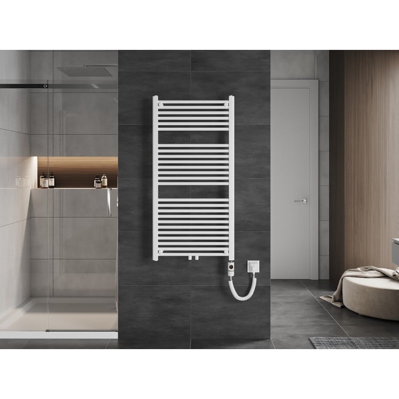 Mexen Mars Elektrický Radiátor 1200 x 600 mm, 600 W, Bílý - W110-1200-600-2600-20