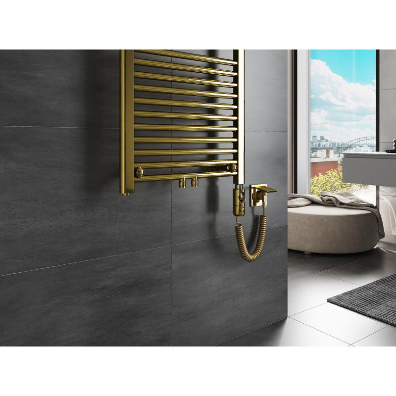 Mexen Mars elektrický radiátor 700 x 500 mm, 300 W, zlatý - W110-0700-500-2300-50