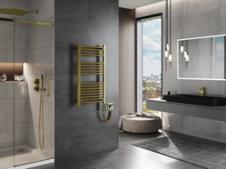 Mexen Mars elektrický radiátor 900 x 500 mm, 300 W, zlatý - W110-0900-500-2300-50