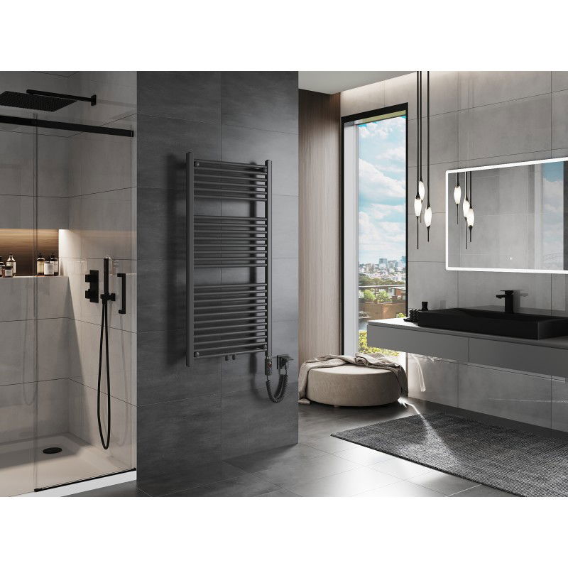 Mexen Mars elektrický radiátor 1200 x 600 mm, 600 W, antracit - W110-1200-600-2600-66