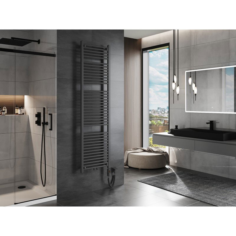 Mexen Mars elektrický radiátor 1800 x 500 mm, 900 W, antracit - W110-1800-500-2900-66