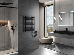 Mexen Mars elektrický radiátor 700 x 500 mm, 300 W, černý - W110-0700-500-2300-70