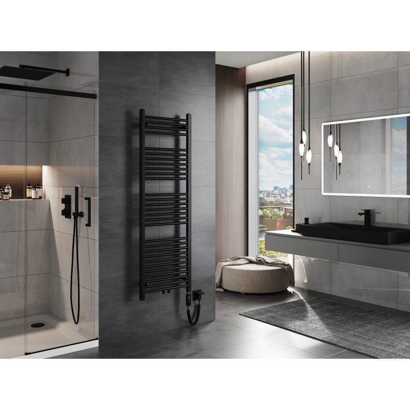 Mexen Mars elektrický radiátor 1500 x 500 mm, 600 W, černý - W110-1500-500-2600-70