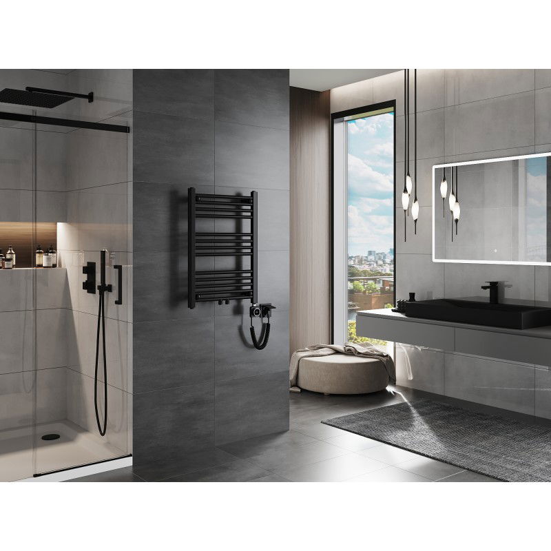 Mexen Mars elektrický radiátor 700 x 500 mm, 300 W, černý - W110-0700-500-6300-70