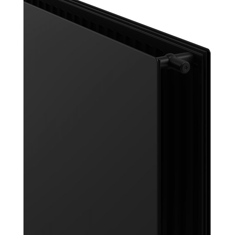 Mexen CHF20 Hygiene Flat deskový radiátor 900 x 1600 mm, boční připojení, 2237 W, černý - W420HF-090-160-70