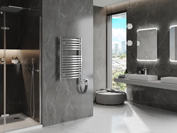 Mexen Helios elektrický radiátor 800 x 500 mm, 300 W, chrom - W103-0800-500-2300-01