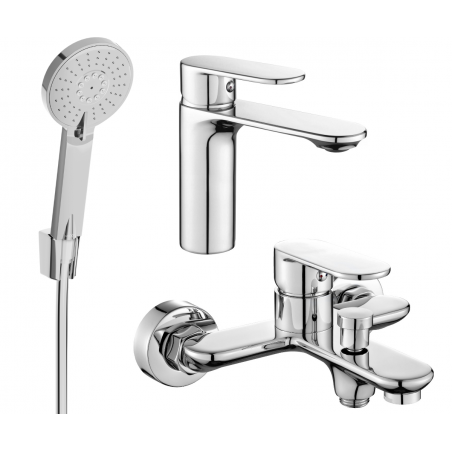 Mexen Milo R40 sada pro vanu, chrom - 71303R40-00