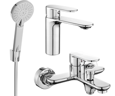 Mexen Milo R40 sada pro vanu, chrom - 71303R40-00