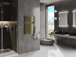 Mexen Helios elektrický radiátor 800 x 500 mm, 300 W, zlatý - W103-0800-500-2300-50