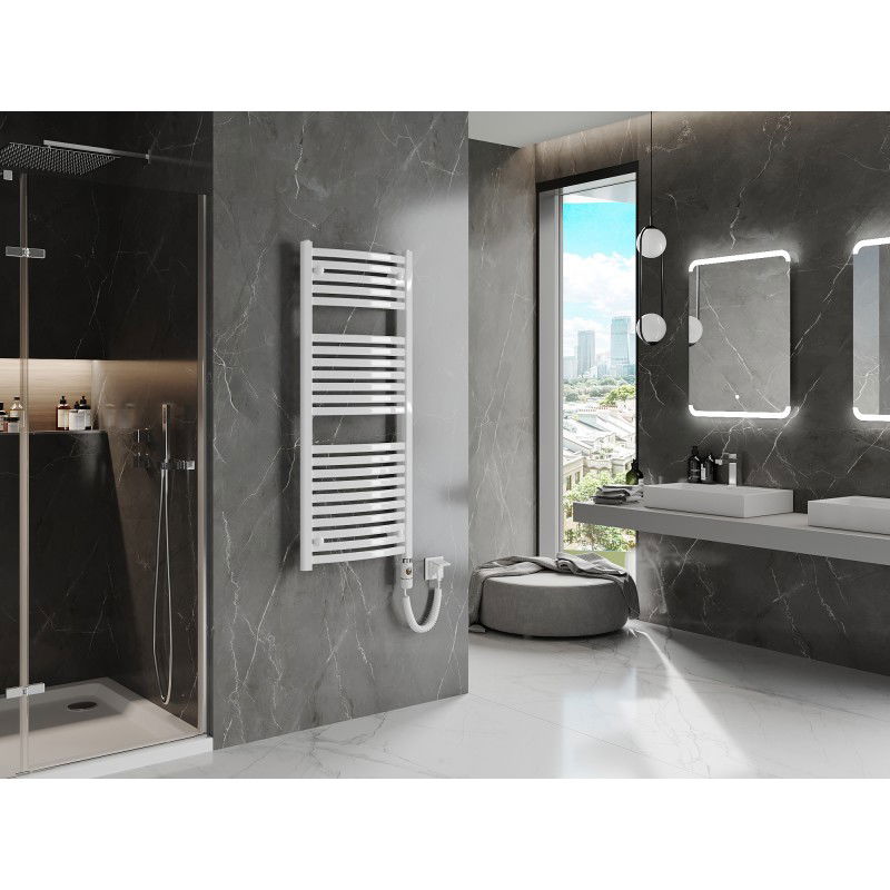 Mexen Helios elektrický radiátor 1200 x 500 mm, 600 W, bílý - W103-1200-500-2600-20