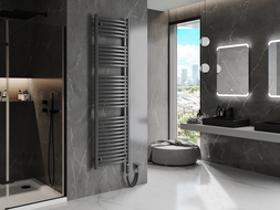 Mexen Helios elektrický radiátor 1800 x 500 mm, 900 W, antracit - W103-1800-500-2900-66