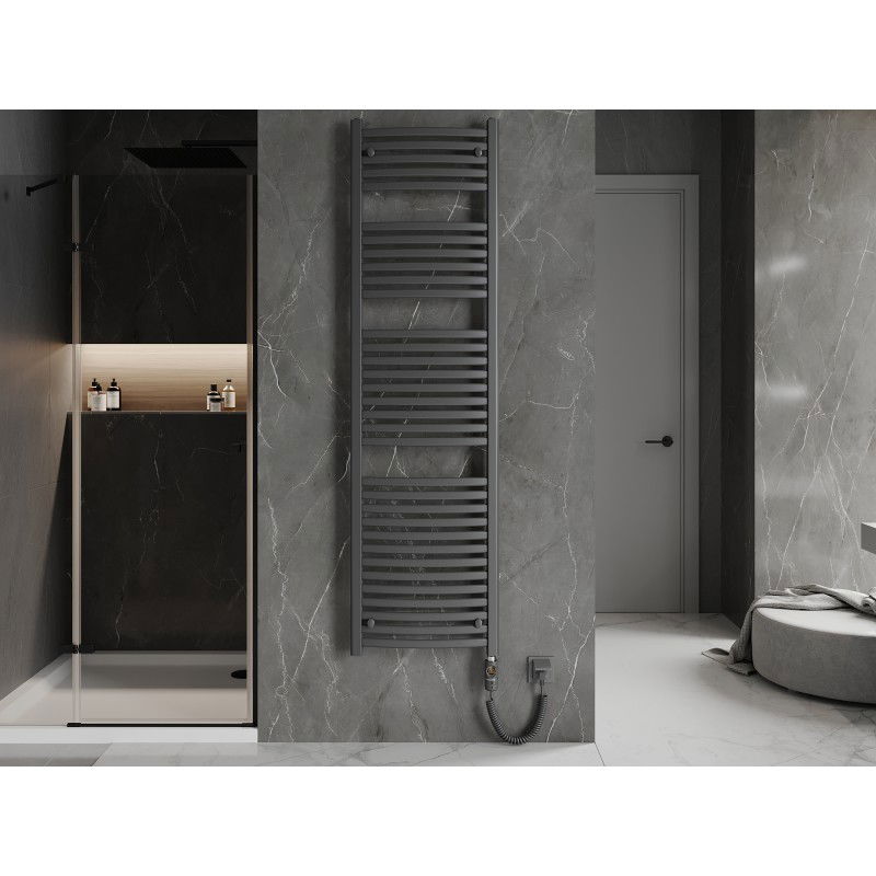 Mexen Helios elektrický radiátor 1800 x 500 mm, 900 W, antracit - W103-1800-500-2900-66