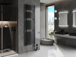 Mexen Helios elektrický radiátor 1800 x 500 mm, 900 W, černý - W103-1800-500-2900-70