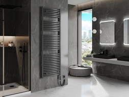 Mexen Helios elektrický radiátor 1800 x 600 mm, 900 W, antracit - W103-1800-600-2900-66