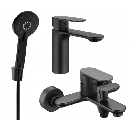 Mexen Milo R40 set vanový, černý - 71303R40-70