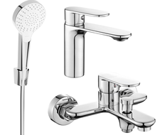 Mexen Milo R05 sada vanová, chrom - 71303R05-00