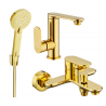 Mexen Milo R40 koupelnová sada, zlatá - 713053R40-50