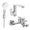 Mexen Milo R05 koupelnová sada, chrom - 713053R05-00
