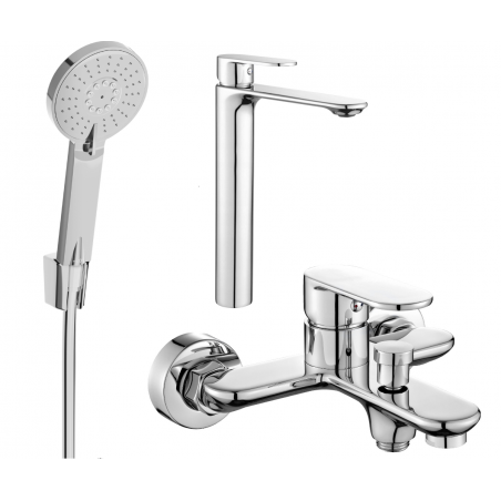 Mexen Milo R40 sada pro vanu, chrom - 71313R40-00