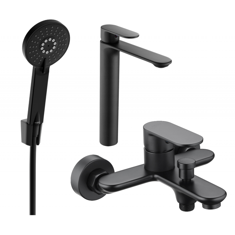 Mexen Milo R40 vanová souprava, černá - 71313R40-70