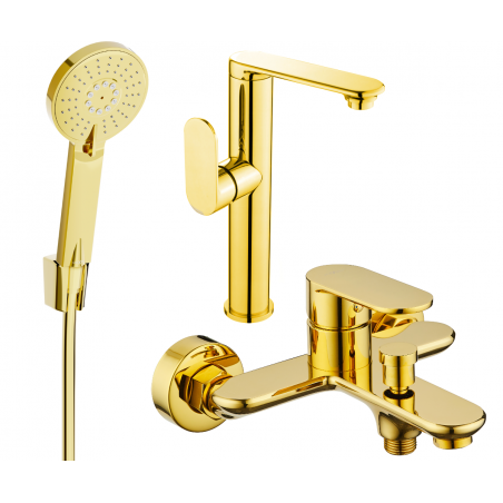 Mexen Milo R40 vanová sada, zlatá - 713153R40-50