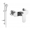 Mexen Milo DF40 sprchová baterie se sprchovou soupravou, chrom - 7134R40-00