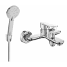 Mexen Milo R40 baterie vanová s sprchovou sadou, chrom - 7133R40-00
