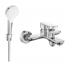Mexen Milo R05 vanová baterie se sprchovou sadou, chrom - 7133R05-00