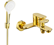 Mexen Milo R05 vana faucet se sprchovým setem, zlatá - 7133R05-50