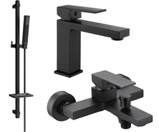 Mexen Uno DQ77 vanový set, černý - 71403DQ77-70
