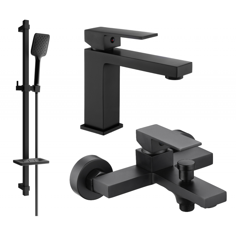 Mexen Uno DQ62 sada vanová, černá - 71403DQ62-70