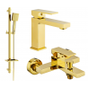 Mexen Uno DQ45 koupelnová sada, zlatá - 71403DQ45-50