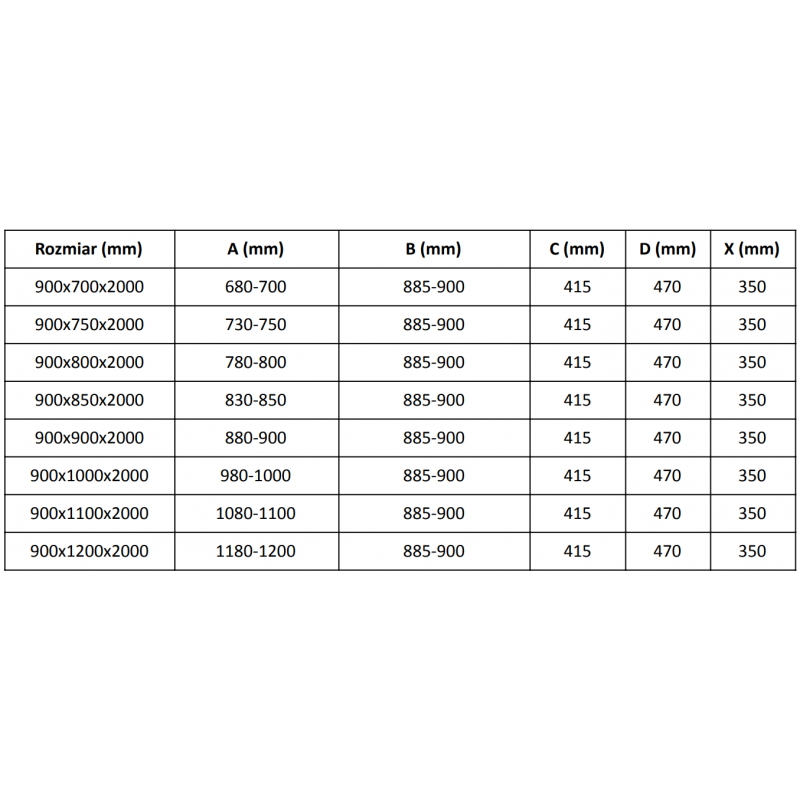 Mexen Velar posuvná sprchová kabina 90 x 85 cm, mat, bílá - 871-090-085-31-20