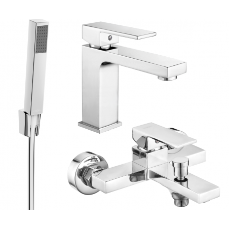 Mexen Uno R77 vanová sada, chrom - 71403R77-00