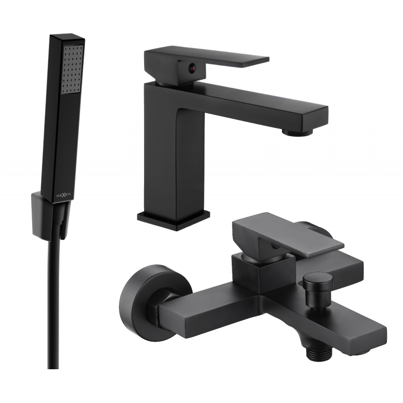Mexen Uno R77 vana set, černý - 71403R77-70