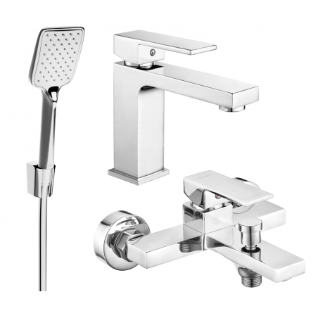 Mexen Uno R62 vanová sada, chrom - 71403R62-00
