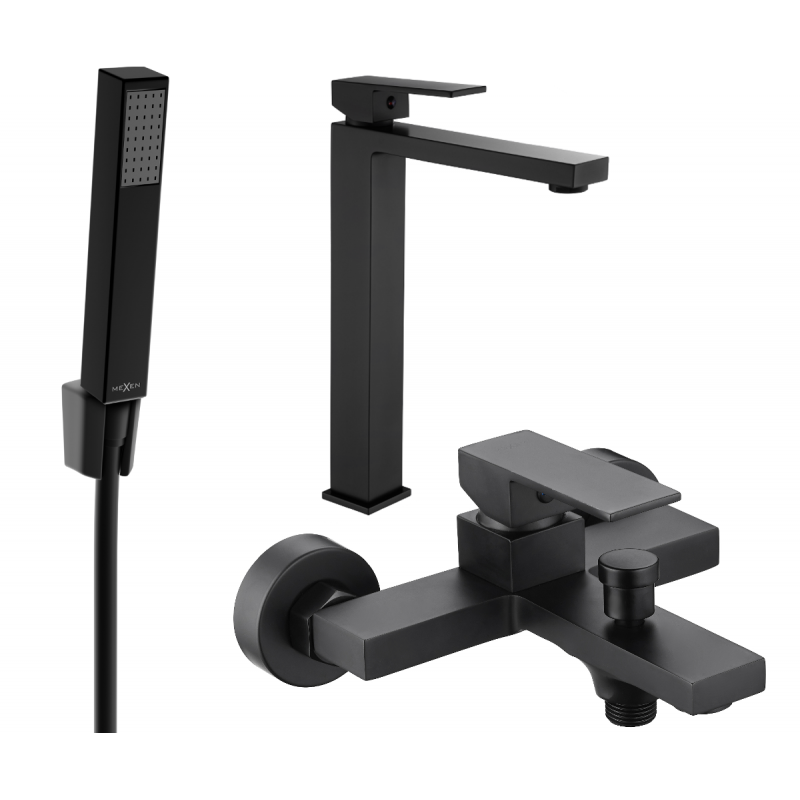 Mexen Uno R77 vanová sada, černá - 71413R77-70