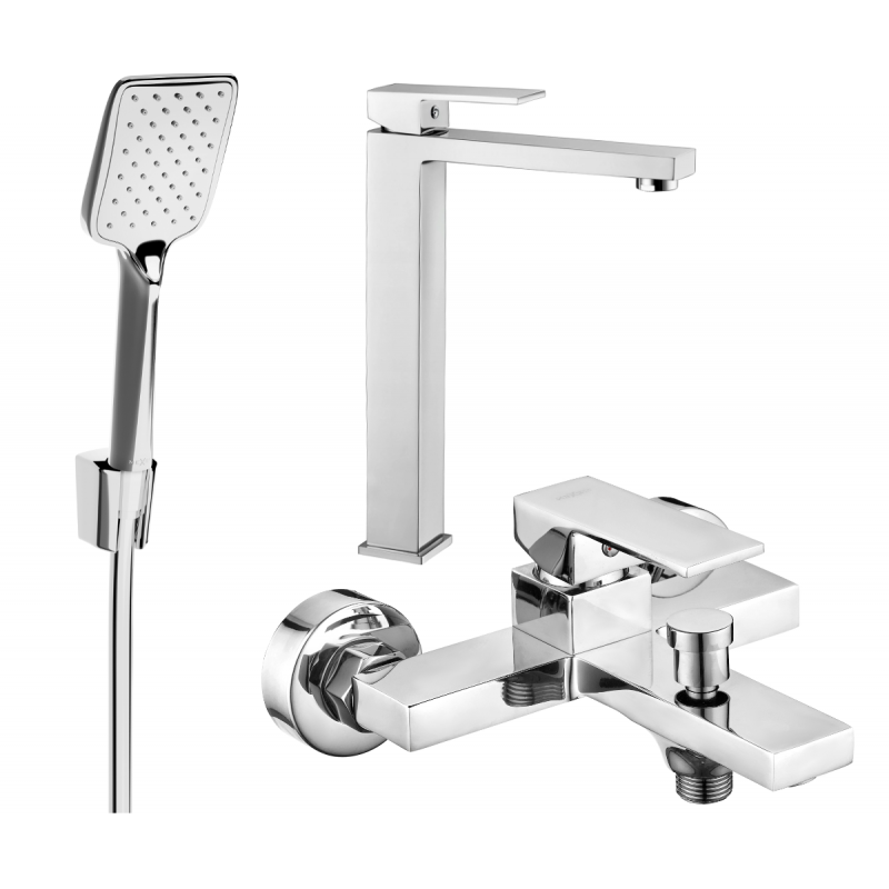 Mexen Uno R62 vanová sada, chrom - 71413R62-00