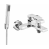 Mexen Uno R77 vanová baterie se sprchovou sadou, chrom - 7143R77-00