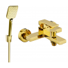 Mexen Uno R62 vanová baterie se sprchovou soupravou, zlatá - 7143R62-50