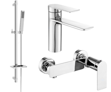 Mexen Zero DQ02 sprchová sada, chrom - 71104DQ02-00