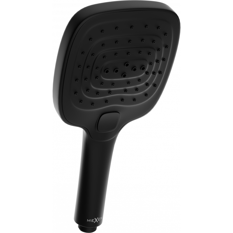 Mexen R-17 sprchová hlavice 3funkční, černá - 79517-70