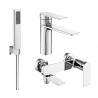 Mexen Zero R02 koupelnová sada, chrom - 71103R02-00