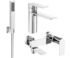 Mexen Zero R02 koupelnová sada, chrom - 71103R02-00