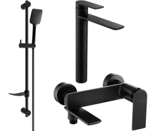 Mexen Zero DF62 vanová sada, černá - 7113DF62-70