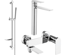 Mexen Zero DF70 koupelový set, chrom - 7113DF70-00