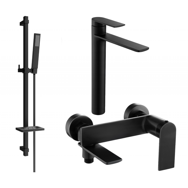 Mexen Zero DQ02 vanová sada, černá - 7113DQ02-70